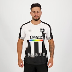 Camisa Kappa Botafogo Antirracismo 2021 - Masculina - Foto 1