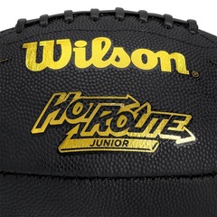Bola de Futebol Americano Wilson Hot Route JR Black - Foto 2