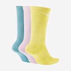 Kit de Meias Cano Alto Nike Everyday Plus Lightweight - Feminina - 3 Pares - Foto 2