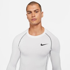 Camiseta Nike Pro Dri-FIT Manga Longa - Masculina - Foto 3
