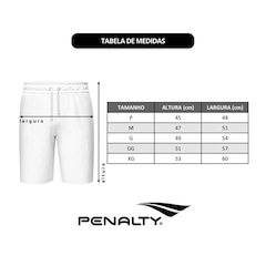 Calção Penalty X - 3 Unidades - Masculino - Foto 5