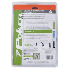 Extensor Poker Sport para Braços e Pernas - Leve - Foto 2