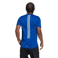 Camiseta adidas Hiit 3-Stripes - Masculina - Foto 2