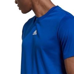 Camiseta adidas Hiit 3-Stripes - Masculina - Foto 3