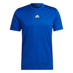 Camiseta adidas Hiit 3-Stripes - Masculina - Foto 4