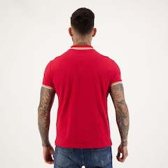 Camisa Polo do São Paulo Futfanatics Stripe - Masculina - Foto 3