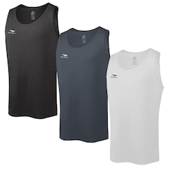 Kit Camiseta Regatas Penalty X com 3 Unidades - Masculina - Foto 1