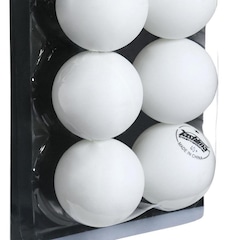 Kit Bola de Tênis de Mesa Yashima 1 Estrela Plástico com 6 Unidades - Foto 6