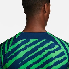 Camiseta do Brasil Nike Pré-Jogo - Masculina - Foto 6
