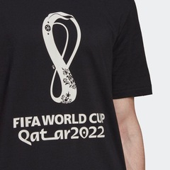Camiseta adidas Estampada Copa do Mundo FIFA 2022™ - Masculina - Foto 3