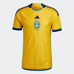 Camisa 1 da Suécia 22 adidas - Masculina - Foto 5
