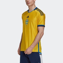 Camisa 1 da Suécia 22 adidas - Masculina - Foto 7