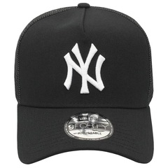 Boné New Era 9Forty MLB New York Yankees A-Frame - Trucker - Strapback - Adulto - Foto 2