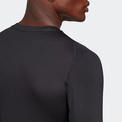 Camiseta Manga Longa adidas Techfit - Masculina - Foto 4