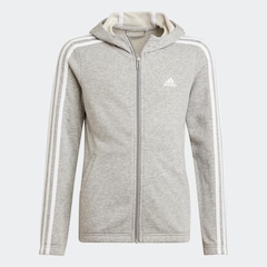 Blusão de Moletom com Capuz Essentials 3 Stripes - Infantil - Foto 2