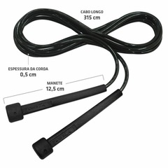 Kit de Treinamento Muvin: Colchonete D50 - 85cm x 50cm x 2cm + Caneleira de Peso - 2kg + Corda Pular Ajustável - Foto 7