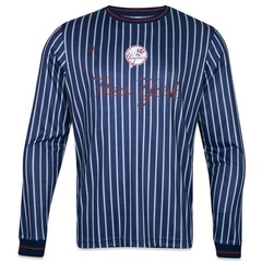 Camiseta Manga Longa New York Yankees MLB Soccer Style - Masculina - Foto 5