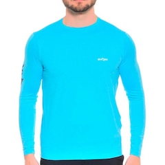Camiseta Shark SHM22011 com Proteção UV 50+ Manga Longa - Masculina - Foto 1