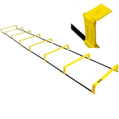 Escada de Agilidade Pista e Campo com Ajuste de Altura Treino Funcional - 5m - Foto 1