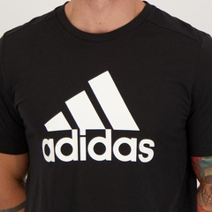 Camiseta adidas D2M Logo Feelready - Masculina - Foto 4