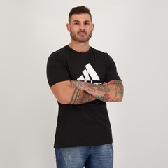 Camiseta adidas D2M Logo Feelready - Masculina - Foto 5