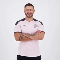 Camisa Puma Manchester City Treino 2021 - Masculina - Foto 5