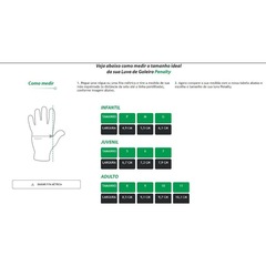Luva de Goleiro Penalty Delta Training X Grip - Foto 4