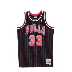 Camiseta Regata de Basquete Jersey Mitchell & Ness NBA Chicago Bulls Scottie Pippen 33 - Masculina - Foto 1
