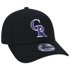 Boné Aba Curva New Era 9Forty MLB Colorado Rockies - Snapback - Adulto - Foto 3