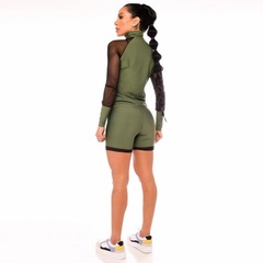 Jaqueta Corta Vento sem Capuz Vibs Fitwear Fitness - Feminina - Foto 7