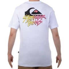 Camiseta Quiksilver X Stranger Things Basic - Masculina - Foto 3