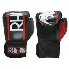 Luva de Boxe Muay Thai Kickboxing Treino Box Rhino - Infantil - Foto 8