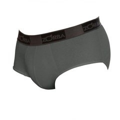 Kit de Cuecas Slip Zorba Comfort - Adulto - 6 unidades - Foto 3