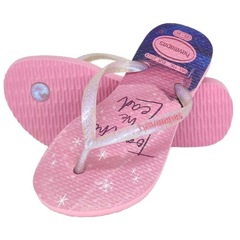Chinelo Havaianas Slim Princess Frozen - Infantil - Foto 2