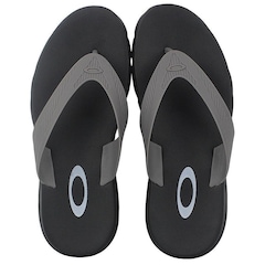 Chinelo Oakley Banks Jet Black - Masculino - Foto 1