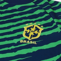 Camiseta do Brasil Nike Pré-Jogo - Feminina - Foto 3