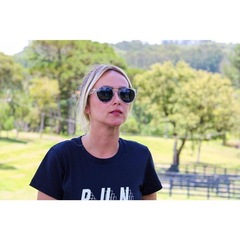 Óculos de Sol HUPI Furka Cristal Lente Espelhado - Unissex - Foto 4