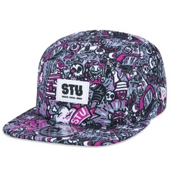 Boné Aba Reta New Era Camper STU Total Urbe - Strapback - Adulto - Foto 1