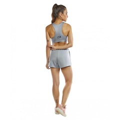 Shorts Alto Giro Jogger - Feminino - Foto 4