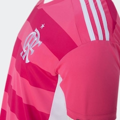 Camisa do Flamengo 22 Outubro Rosa adidas - Masculina - Foto 6