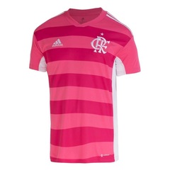 Camisa do Flamengo 22 Outubro Rosa adidas - Masculina - Foto 1