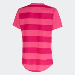 Camisa do Flamengo 22 adidas Outubro Rosa - Feminina - Foto 4