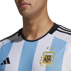 Camisa 1 Argentina 22 adidas - Masculina - Foto 4