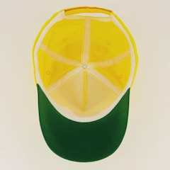 Boné Aba Curva Futfanatics Brasil - Velcro - Foto 4