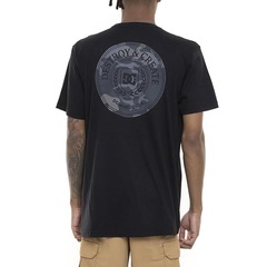 Camiseta Dc Shoes Black Op Crest - Masculina - Foto 2
