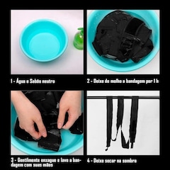 Kit de Boxe Rhino com Luvas + Bandagem + Bucal - Foto 4