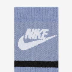 Kit de Meias Cano Médio Nike Everyday - Infantil - 3 Pares - Foto 4