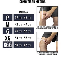 Joelheira de Compressão Alasca Sense 3.0 com Faixa Ajustável - Adulto - Foto 5