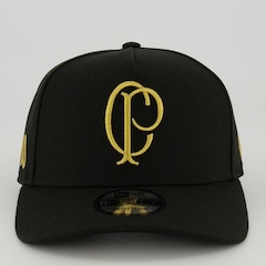 Boné Aba Curva New Era Corinthians 940 II - Snapback - Adulto - Foto 2