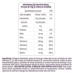 Kit Colágeno Skin Niacinamida Sanavita Morango e Açaí 200g - 3 unidades - Foto 3